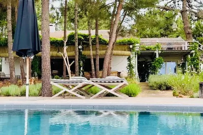 Image de Beautiful Villa on the rice fields walking distance to the beach