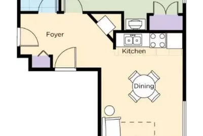 Image de Inauguration dream! \n1 Br condo in Old Town Alexandria. \nSleeps 4. Walk to Metro