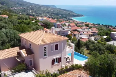 Image de Villa Ionion Pelagos, infinity pool with magnificent 180° view of sea & mountain