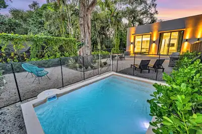 Image de Wonderful Tropical Pool House North Miami - Brand New Construction Tulum Style -