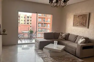 Image de Appartement chic et cosy à la gare du centre de gueliz