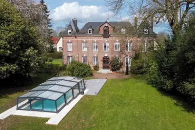 Image de Manoir Le Carrosse - 15p, piscine chauffée, à 1h30 de Paris et 1h des plages