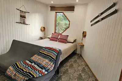 Eskiador Cabin with Villarrica Volcano View