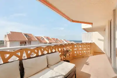 Appartement de vacances 'Luminoso Piso Con Vista Al Mar' avec vue sur la mer
