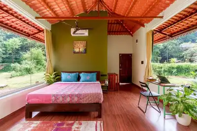 Forest Retreat with Waterfall in Murud - Just 1 Hour Drive From Alibag