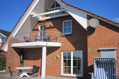 Image de Appartement ''dat Rode Huus'' - Ferienwohnung'' avec terrasse privée, jardin privé et Wi-Fi