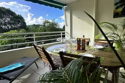 Image de Ti Colibri, 4 pers, appartement calme proche plage