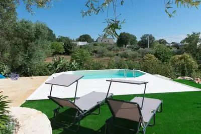 Trulli Cesare with exclusive pool