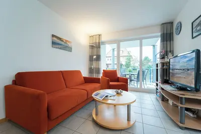 Image de Vacation apartment near the beach with balcony in the Hansa-Residenz in Scharbeutz