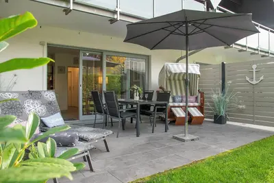 Image de Vacation apartment 6 with terrace incl. beach chair at Badeweg 4 in Scharbeutz