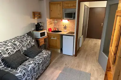 Image de Studio pratique 4 pers. proche pistes, parking, tennis été