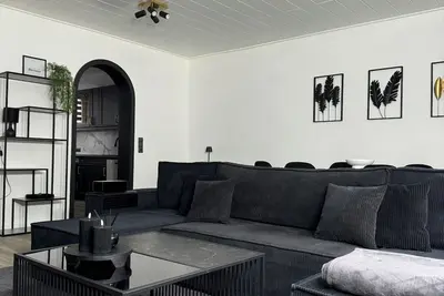 Image de Vacation home 100m2 for 6-8 pers families, pet friendly with garden/parking lot/Wlan