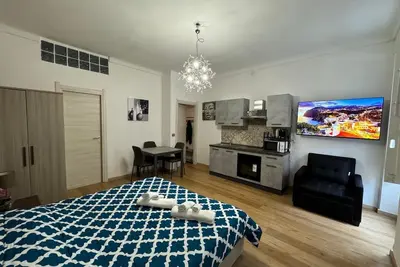 Civic 22 Wide One-Room Apartment In The Center Of Sassari.