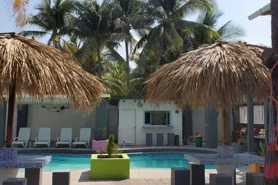 Charming 4-bedroom house with Ac and WiFi in delightful La Libertad