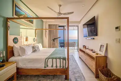 Image de New Apartment with the better front view sea, in charming Bucerías