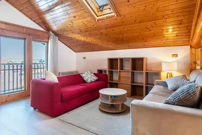 Image de Appartement \"Appartamento Maurizio\" avec vue sur les montagnes, jardin privé et Wi-Fi