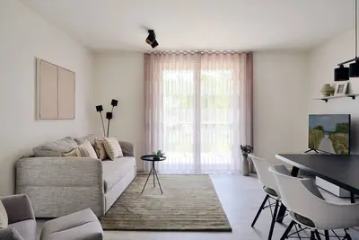 Image de Relax at Pine Hill Resort: new, modern apartment C 6 with garden view