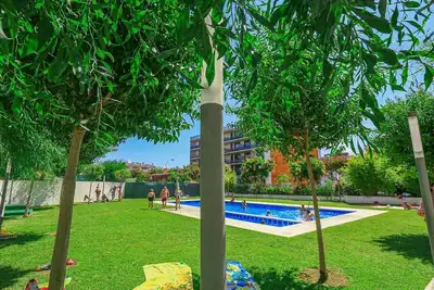 Penthouse 2 terrace, jacuzzi, swimming pool, parking, bbq