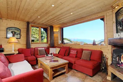 Chalet de luxe 8 chambres avec sauna et parking à Courchevel La Tania