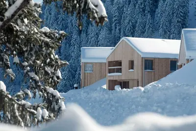Image de Modern Cabin With Private Terrace Garden