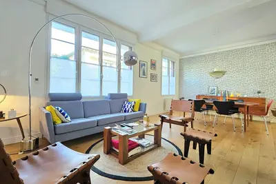 Image de Maison 8 pers, jardin, centre et plage à pied. Classée 4*