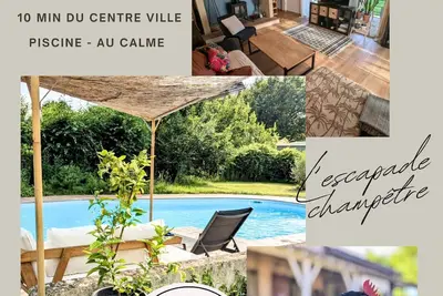 Image de \"L'escapade champêtre\", maison familiale avec piscine à 10 minutes de Montauban
