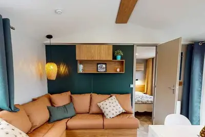 Image de ZEcamping 3* animé toboggans locatif clim 36m2 8 pers