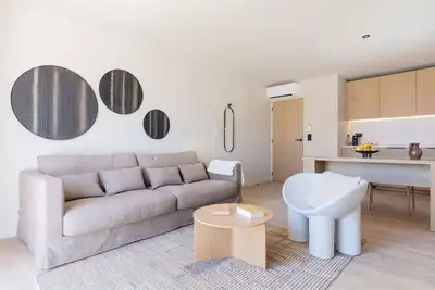 Image de Appartement 1 Chambre 2 Personnes Vue Jardin