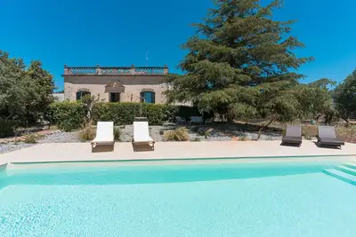 Image de Maison de vacances 'New Villa Vittoria with Privatepool' avec piscine privée, Wi-Fi et climatisation