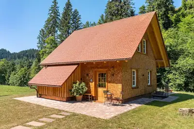 Image de Maison de vacances 'Die Alte Mühle Am Hanselishof' avec vue sur la montagne