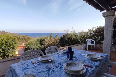Image de Magnifique maison de vacances privée pour 6 personnes avec terrasse, vue panoramique et parking