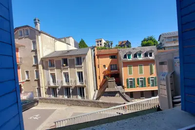 Image de Hébergement du Bourg \"Appartement bleu\" à Lourdes (max 6pers).
