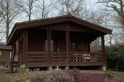 Image de Chalet 'Guzet 4 Personnes 6' avec terrasse privée, jardin privé et Wi-Fi