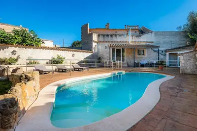 Maison de vacances 'Villalonga' avec piscine privée, Wi-Fi et climatisation