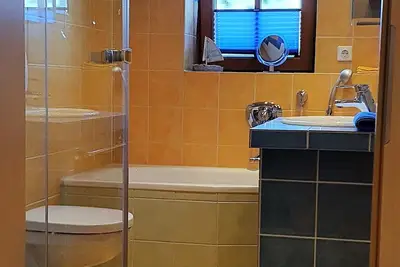 Image de Modern Strata Montana vacation apartment with garden, underfloor heating and air conditioning