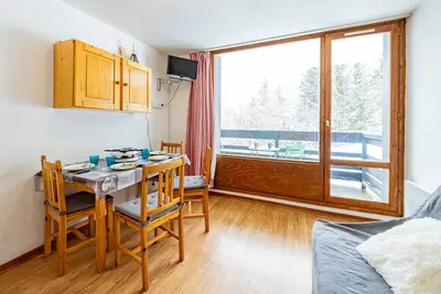 Image de Studio 20m² avec balcon pour 4 pers. à Saint-François-Longchamp