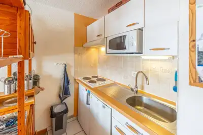 Image de Studio Confort 4 Pers, Ski aux Pieds, Balcon Sud