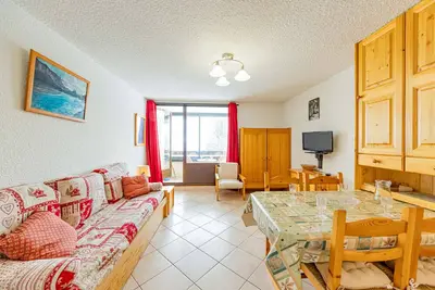 Image de Studio lumineux et tout confort avec balcon pour 4 pers à Saint-François-Longchamp