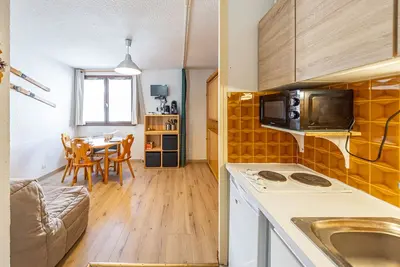 Image de Studio 3 pers au pied des pistes, proche commerces