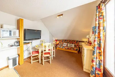 Image de Confortable studio 32m² au pied des pistes pour 4 personnes