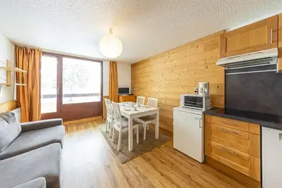 Image de Studio moderne proche pistes, 4 pers. , ski casier