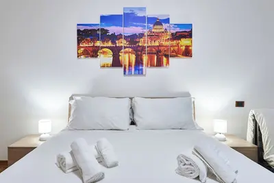 Image de Family apartment with garden, private parking 700 m from the Vatican