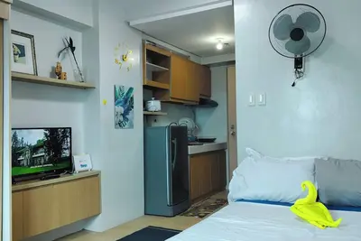 Image de Cozy studio unit condo with Ac, WiFi in nice Quezon City