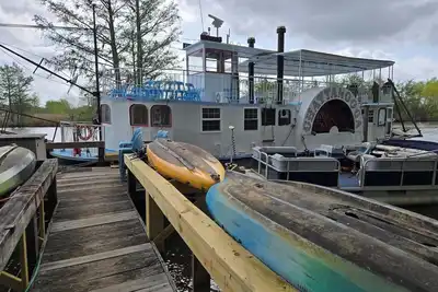 Image de Lake Marion, Low Falls Sc, Side Paddlewheel Boat, 3 Bedroom, 3 Bath