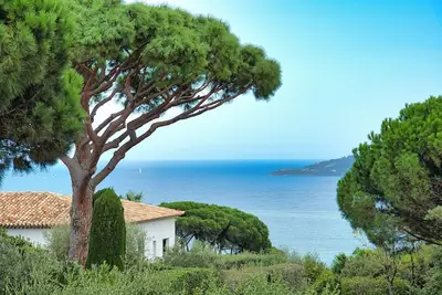 Image de Villa La Favouille, Golfe Saint-Tropez, 4ch, 8pers. piscine, vue mer. St Maxime