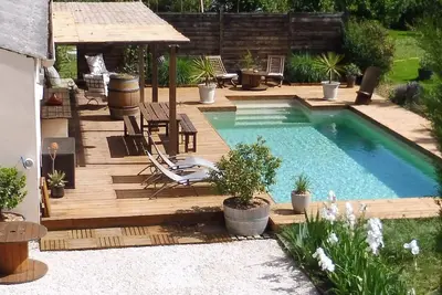Image de Beau meublé classé 3 étoiles proche d'Avignon dans un mas avec piscine