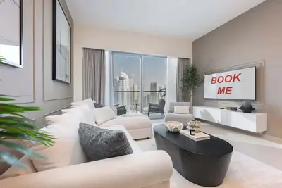 Image de Cozy 2-Bedroom Apartment Perfect for Family  in Downtown with Burj Khalifa Views