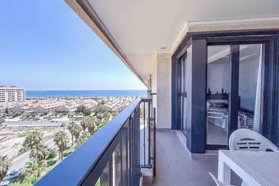 Image de Veramar Beach apartment, with terrace and parking, in front of the beach