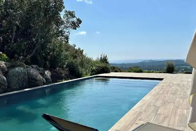 Image de Villa spacieuse 5ch, 14pers, magnifique vue mer proche plage Pinarello et Fautea