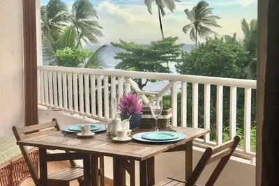 Apartment with sea view, wifi, swimming pool